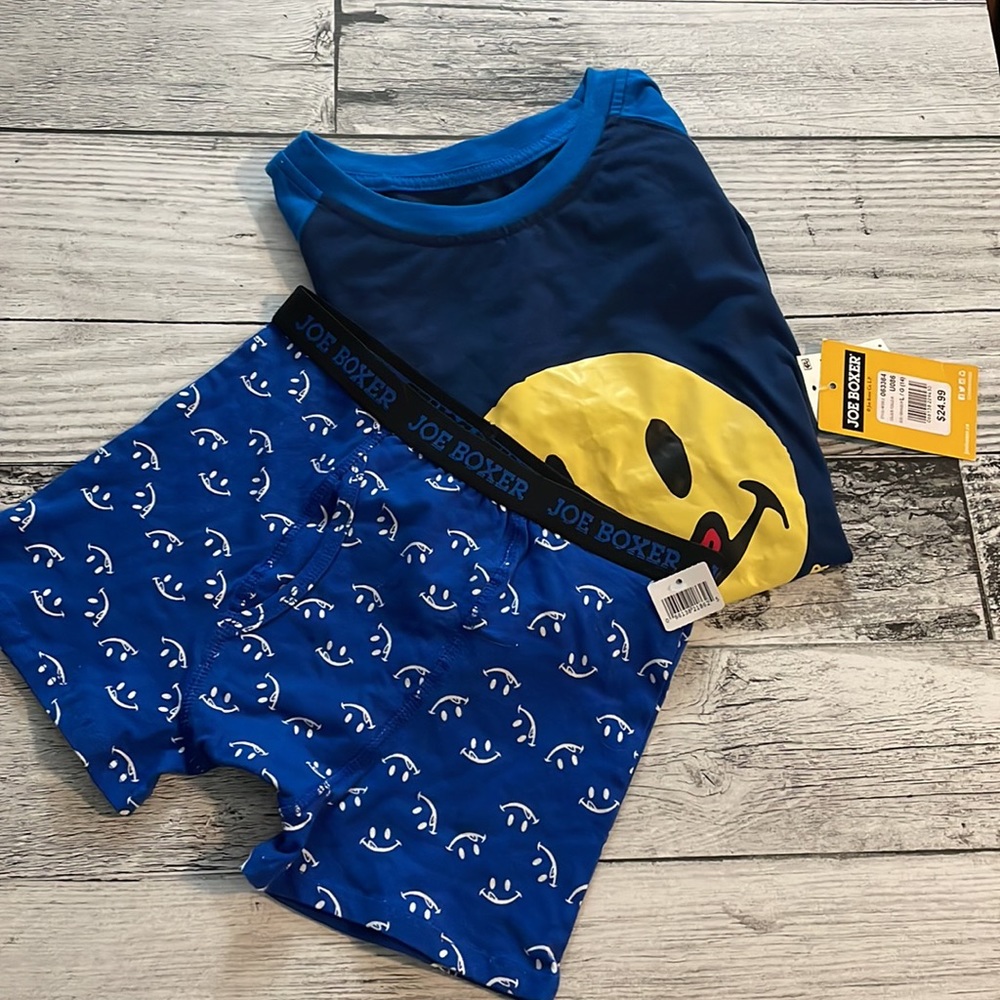 Joe Boxer T Shirt and Boxer Briefs, set of 2